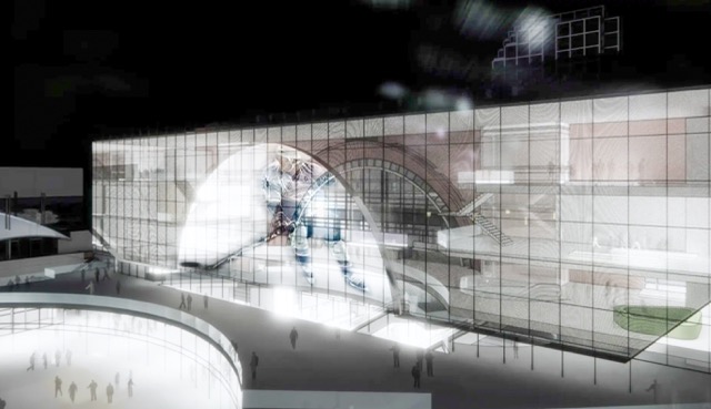 Rendering of forthcoming renovation to the Honda Center in Anaheim Credit: Honda Center